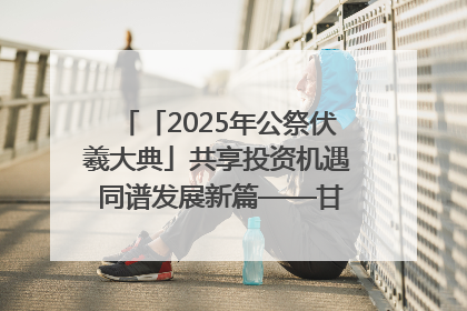 「2025年公祭伏羲大典」共享投资机遇 同谱发展新篇——甘肃省文旅产业链招商引资推介会侧记