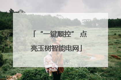 “一键顺控” 点亮玉树智能电网