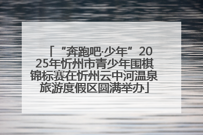 “奔跑吧·少年”2025年忻州市青少年围棋锦标赛在忻州云中河温泉旅游度假区圆满举办