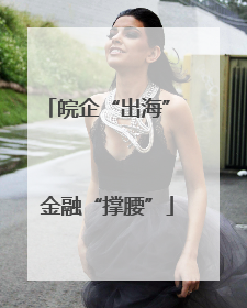 皖企“出海” 金融“撑腰”