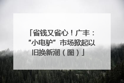 省钱又省心！广丰：“小电驴”市场掀起以旧换新潮（图）
