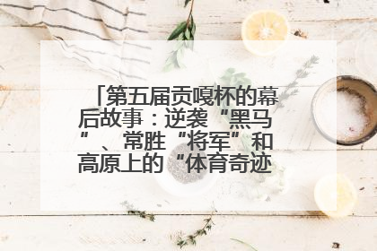 第五届贡嘎杯的幕后故事：逆袭“黑马”、常胜“将军”和高原上的“体育奇迹”丨微纪录