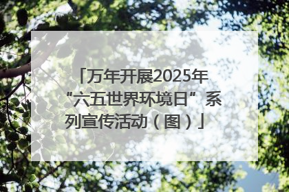 万年开展2025年“六五世界环境日”系列宣传活动（图）