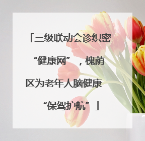 三级联动会诊织密 “健康网”，槐荫区为老年人脑健康 “保驾护航”