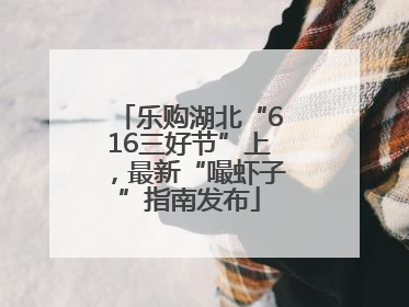 乐购湖北“616三好节”上，最新“嘬虾子”指南发布