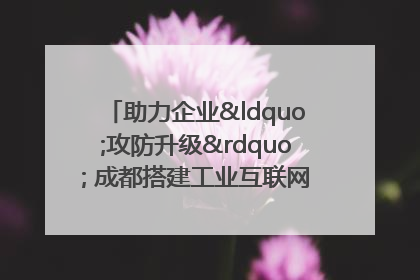 助力企业“攻防升级” 成都搭建工业互联网安全供需对接平台