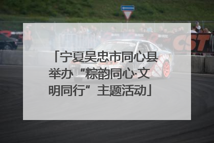 宁夏吴忠市同心县举办“粽韵同心·文明同行”主题活动