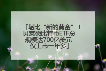 堪比“新的黄金”！贝莱德比特币ETF总规模达700亿美元 仅上市一年多