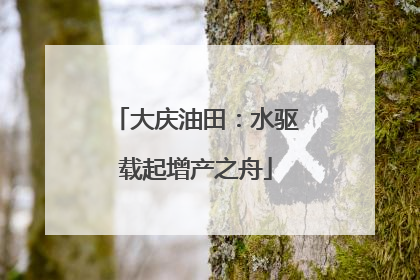 大庆油田：水驱载起增产之舟
