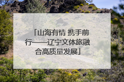 山海有情 携手前行——辽宁文体旅融合高质量发展