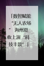 数智赋能“无人农场” 海州夏收上演“科技丰景”