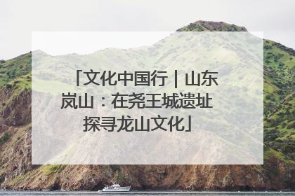 文化中国行｜山东岚山：在尧王城遗址探寻龙山文化