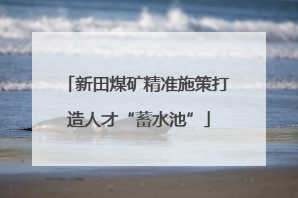 新田煤矿精准施策打造人才“蓄水池”