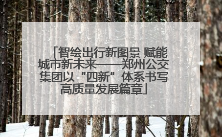 智绘出行新图景 赋能城市新未来——郑州公交集团以“四新”体系书写高质量发展篇章