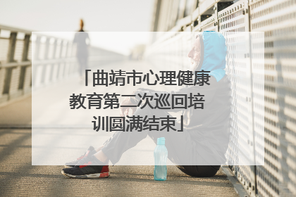 曲靖市心理健康教育第二次巡回培训圆满结束