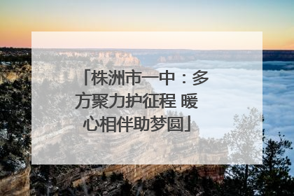 株洲市一中：多方聚力护征程 暖心相伴助梦圆