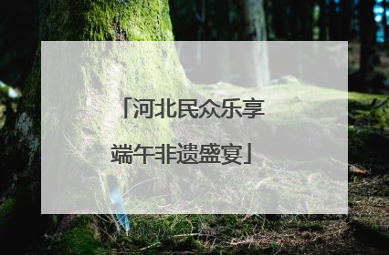 河北民众乐享端午非遗盛宴