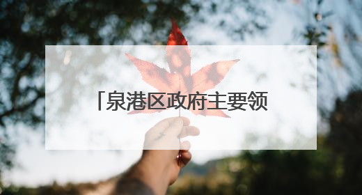 泉港区政府主要领导看望慰问老党员、生活困难党员