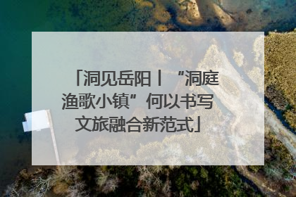 洞见岳阳丨“洞庭渔歌小镇”何以书写文旅融合新范式
