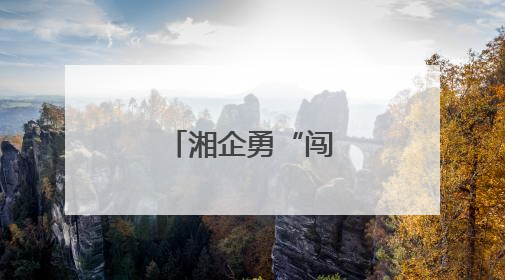 湘企勇“闯”港交所