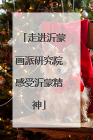 走进沂蒙画派研究院感受沂蒙精神