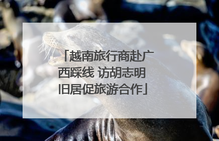 越南旅行商赴广西踩线 访胡志明旧居促旅游合作
