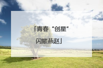 青春“创星” 闪耀燕赵