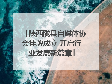 陕西陇县自媒体协会挂牌成立 开启行业发展新篇章