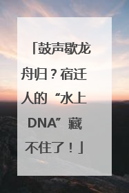 鼓声歇龙舟归？宿迁人的“水上DNA”藏不住了！