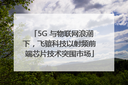 5G 与物联网浪潮下，飞骧科技以射频前端芯片技术突围市场